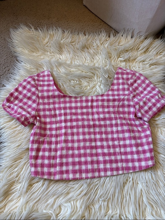 Zara Other - Zara kids girls gingham cropped top